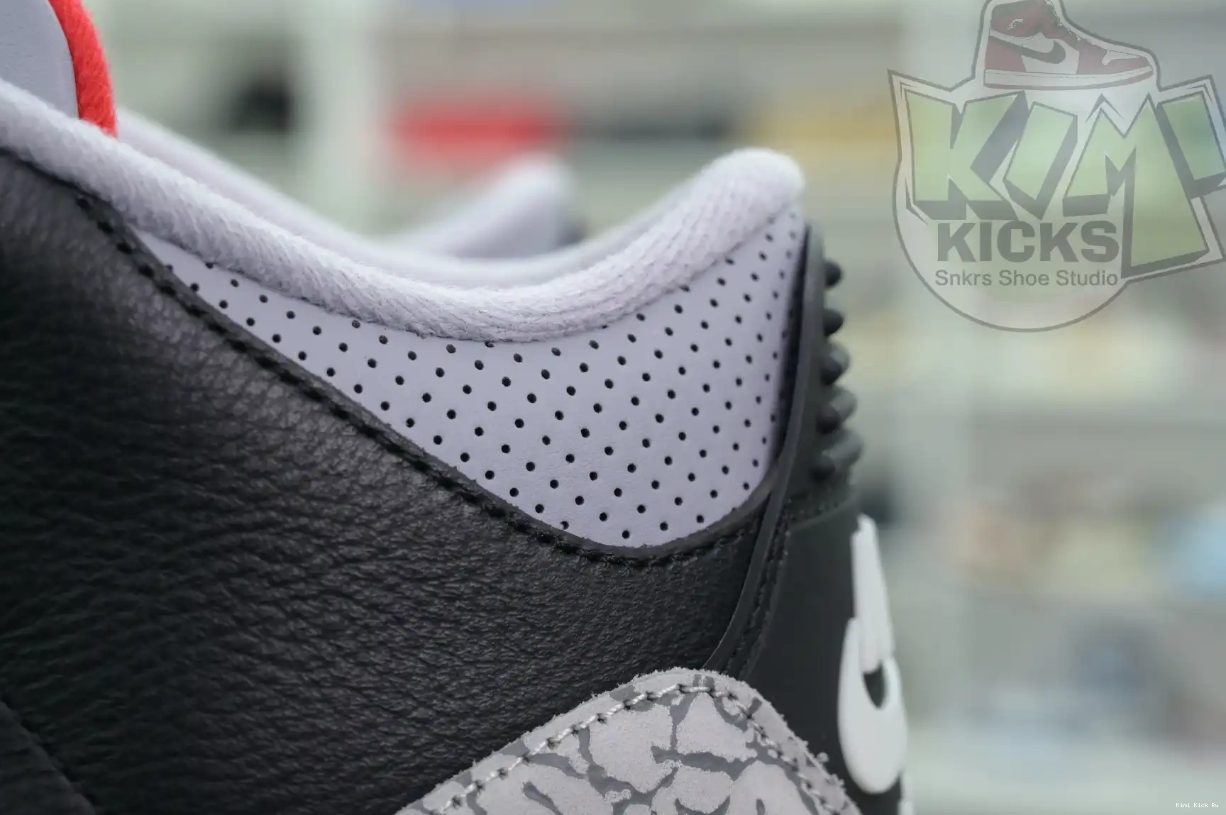 Cement Jordan Air Kimikick 3“Black Reimagined” 0711